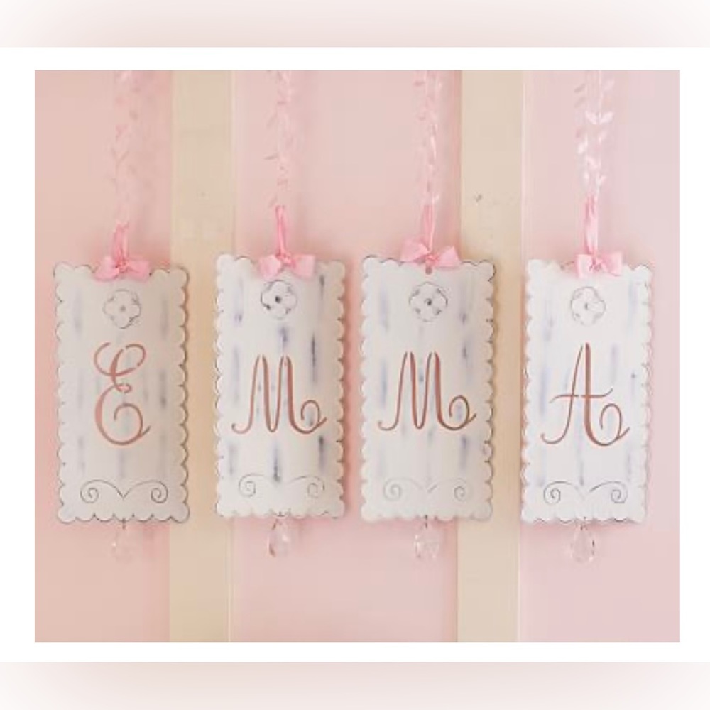 Pottery Barn Kids Tin Letter “A”